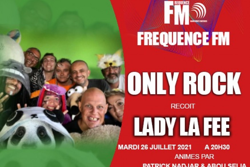Le groupe lady lafée dans l'émission Only Rock
